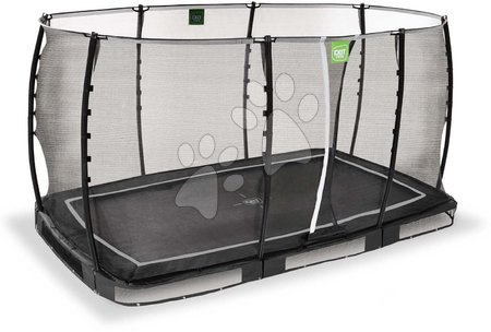 In Ground Trampolines  - EXIT Allure Classic inground trampoline 214x366cm - black_1