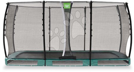 Bodentrampoline - EXIT Allure Classic Bodentrampolin 244x427cm - grün