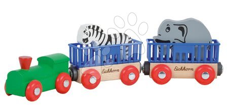 Leseni vlakci in tirnice - Dodatni deli za železnico Train Animal Eichhorn