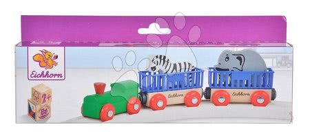 Dřevěné vláčky a vláčkodráhy - Náhradní díly k vláčkodráze Train Animal Eichhorn - 4