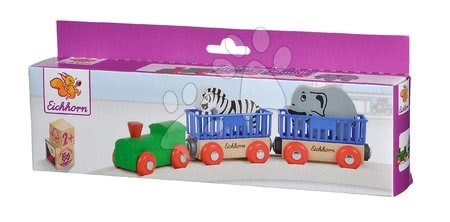 Dřevěné vláčky a vláčkodráhy - Náhradní díly k vláčkodráze Train Animal Eichhorn - 5