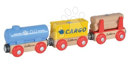 Leseni vlakci in tirnice - Dodatni deli za železnico Train Wagons Eichhorn