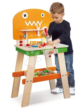 Drewniany warsztat i narzędzia dla dzieci - Drewniany stół roboczy Big Work Bench Eichhorn - 1