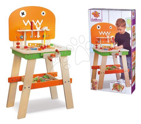 Drewniany warsztat i narzędzia dla dzieci - Drewniany stół roboczy Big Work Bench Eichhorn - 3