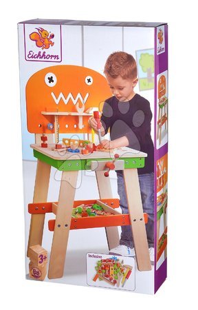 Drewniany warsztat i narzędzia dla dzieci - Drewniany stół roboczy Big Work Bench Eichhorn - 4