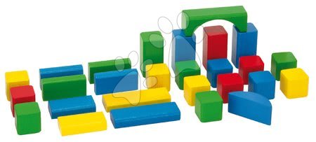 Cubetti in legno - Mattoncini in legno Wooden Toy Blocks Eichhorn - 5