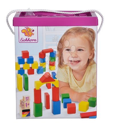 Cubetti in legno - Mattoncini in legno Wooden Toy Blocks Eichhorn - 7