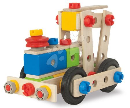 Lesene kocke Eichhorn - Leseni set Wooden Toy Assortment 3in1 Eichhorn - 15