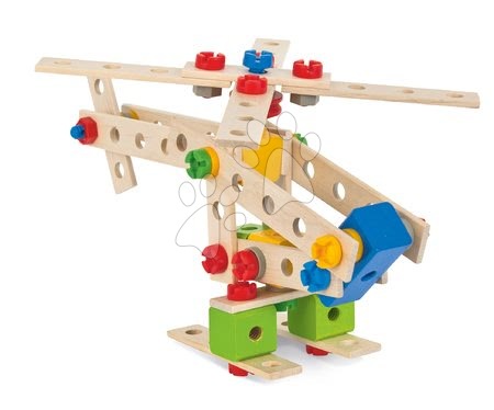 Lesene kocke Eichhorn - Leseni set Wooden Toy Assortment 3in1 Eichhorn - 20