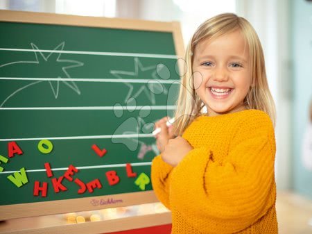 Kreatív és didaktikus játékok - Fa mágneses tábla Magnetic Board XL Eichhorn_1