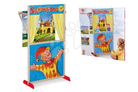 Dřevěné hračky - Dřevěné loutkové divadlo Puppet Theatre Eichhorn - 2