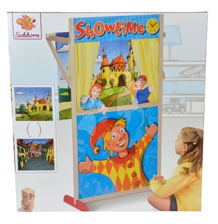 Dřevěné hračky - Dřevěné loutkové divadlo Puppet Theatre Eichhorn - 7