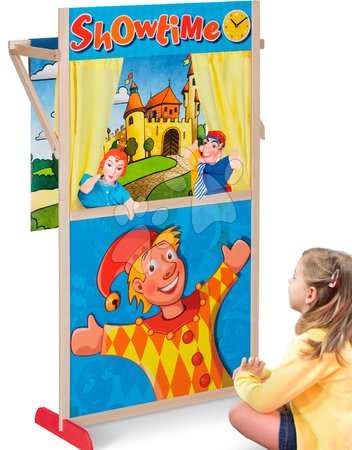 Dřevěné hračky - Dřevěné loutkové divadlo Puppet Theatre Eichhorn - 8