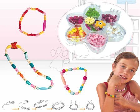 Kézimunka és alkotás - Fa gyöngyfűző készlet Wooden Bead Eichhorn - 8