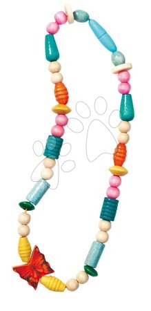 Kézimunka és alkotás - Fa gyöngyfűző készlet Wooden Bead Eichhorn - 3