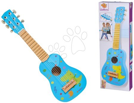 Instrumente muzicale de jucărie - Chitara din lemn Music Woodenguitar Eichhorn  - 4