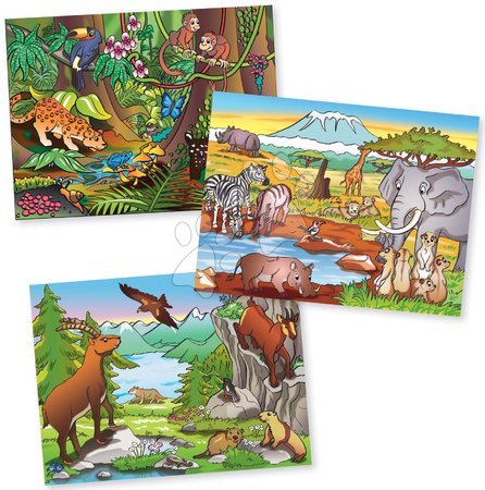 Dětské stavebnice - Dřevěné puzzle kostky Picture Cube Eichhorn_1