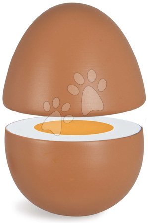 Dětské kuchyňky Eichhorn - Dřevěná vajíčka s obalem Eggs Eichhorn s magnetickou funkcí_1