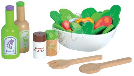 Dřevěné kuchyňky - Dřevěný salát v misce Salad Eichhorn - 4