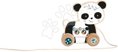 Zabawki do ciągnięcia - Drewniane zabawki do ciągnięcia Push along Animal Eichhorn - 1