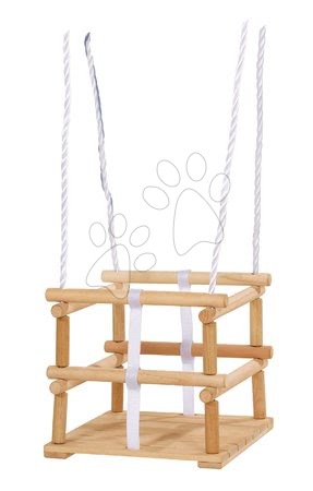 Dřevěná houpačka Wooden Baby Swing Outdoor Eichhorn