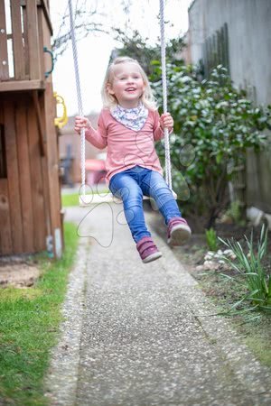 Jucării și jocuri pentru grădină - Leagăn din lemn Plank Swing Outdoor Eichhorn_1