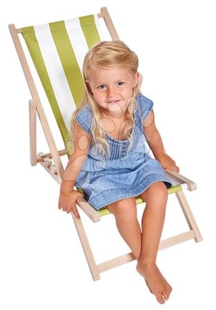 Dětské domečky - Dřevěné lehátko pro děti Outdoor Kids Sunchair Eichhorn_1