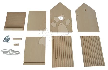 Mobiliario infantil de madera  - Casa para pájaros al aire libre Eichhorn de madera - 8