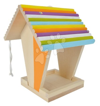 Juguetes de madera - Comederos de madera para pájaros Outdoor Feeding House Eichhorn - 15
