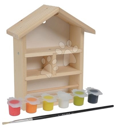 Jucării din lemn  - Stup din lemn pentru albine Outdoor Bee House Eichhorn_1