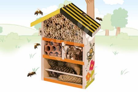 Jucării din lemn  - Stup din lemn pentru albine Outdoor Bee House Eichhorn