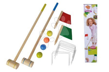 Sportujeme v přírodě - Dřevěný kriket Outdoor Croquet Eichhorn_1