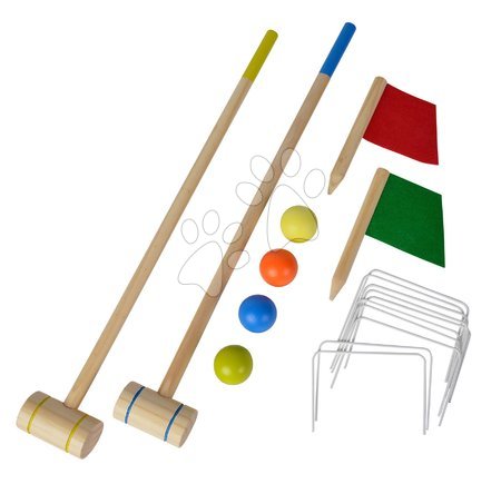 Sportjátékok - Fa krokett Outdoor Croquet Eichhorn