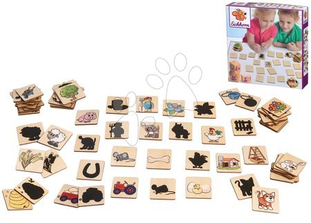 Pexeso - Holz-Memory-Spiel Picture Memo Game Eichhorn - 2