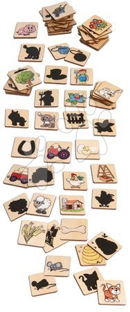 Pexeso - Holz-Memory-Spiel Picture Memo Game Eichhorn - 4