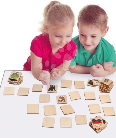 Pexeso - Holz-Memory-Spiel Picture Memo Game Eichhorn - 1