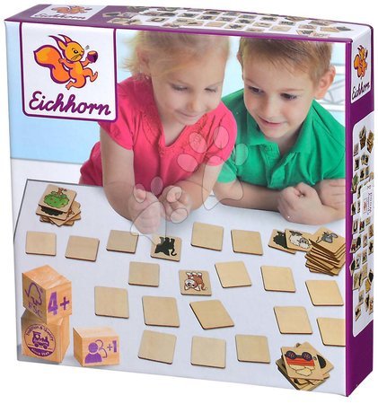 Pexeso - Holz-Memory-Spiel Picture Memo Game Eichhorn - 6