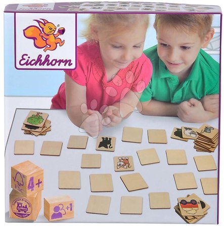 Pexeso - Holz-Memory-Spiel Picture Memo Game Eichhorn - 5