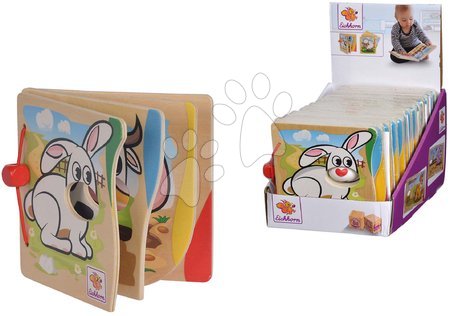Dřevěné naučné hry - Dřevěná obrázková knížka Picture Book Farm Eichhorn - 7