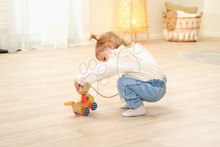 Zabawki do ciągnięcia - Drewniana kaczuszka do ciągnięcia Duck Pull-along Animal Eichhorn - 10
