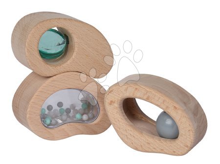 Eichhorn - Dřevěné didaktické kostky Baby Pure Explorer Blocks Eichhorn