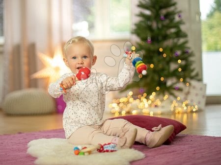 Rasseln und Beißringe - Geschenkset für Neugeborene Rabbit Present Baby Eichhorn_1