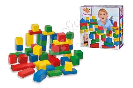 Jucării din lemn  - Cuburi din lemn Coloured Wooden Blocks Eichhorn_1