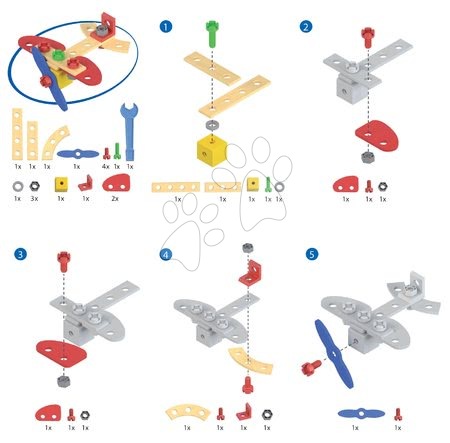 Eichhorn Holzbausätze - Holzbausatz Flugzeug Constructor Airplane Eichhorn - 2