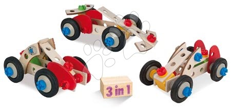 Holzspielzeug - Holzbausatz Racing Constructor Racer Eichhorn