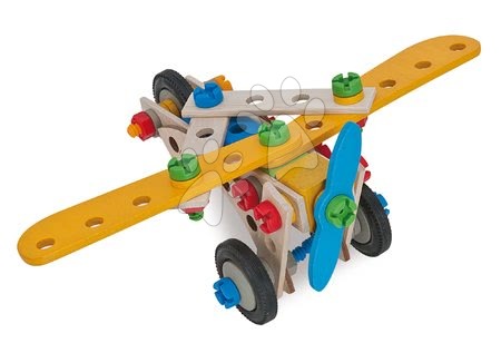 Juegos de construcción de madera Eichhorn - Constructor de Grúa Móvil de Madera Eichhorn - 5