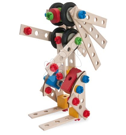 Dřevěné stavebnice Eichhorn - Dřevěná stavebnice lokomotiva Constructor Big Loc Eichhorn - 3