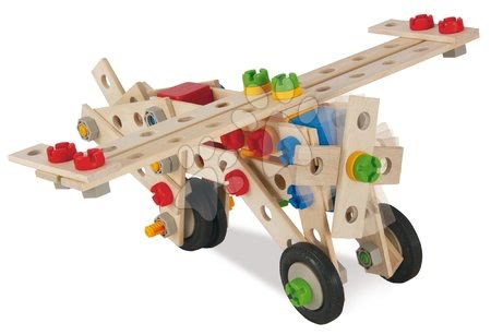 Fa építőjátékok Eichhorn - Fa építőjáték szélmalom Constructor Windmill Eichhorn - 6