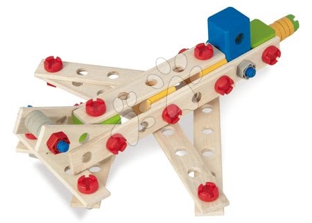 Fa építőjátékok Eichhorn - Fa építőjáték szélmalom Constructor Windmill Eichhorn - 7