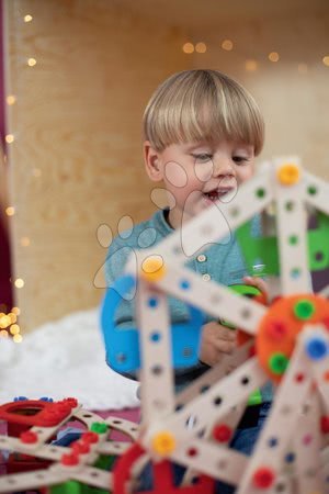 Drewniane układanki Eichhorn - Drewniana konstrukcja lunaparku Constructor Big Wheel Eichhorn - 11
